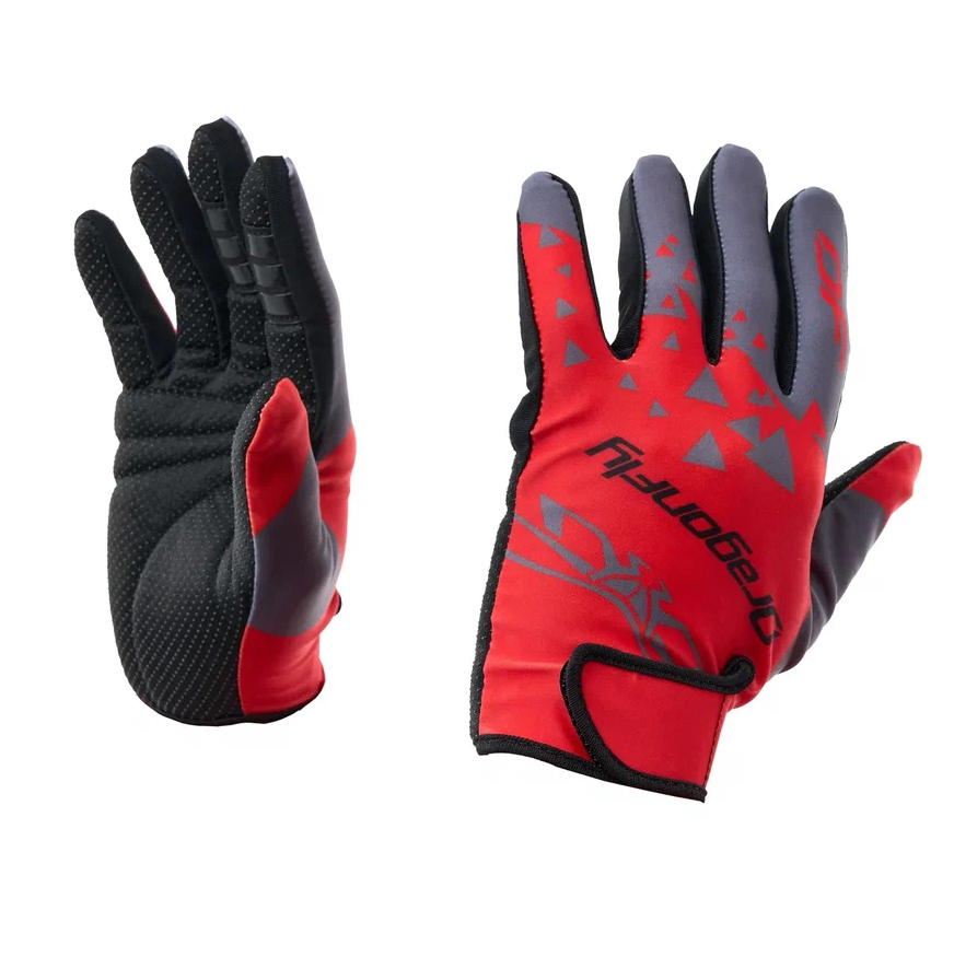 картинка Перчатки DF CROSS Man Red - Grey (S) от магазина Vezdehod38
