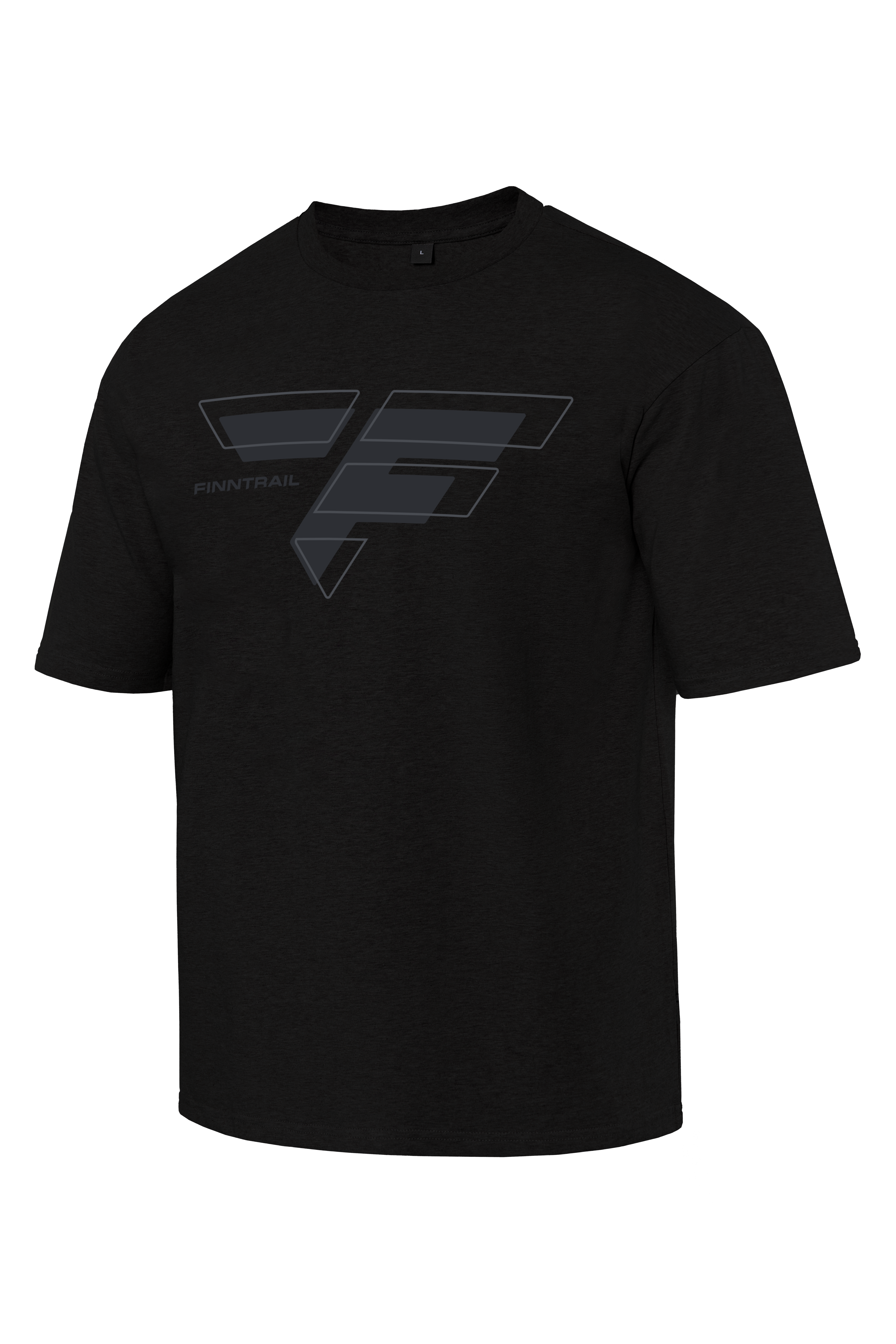 картинка Футболка Logo 6722 Black (XXL) от магазина Vezdehod38
